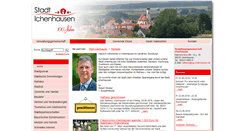 Desktop Screenshot of ichenhausen.de